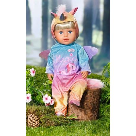 Baby born deals doll unicorn onesie