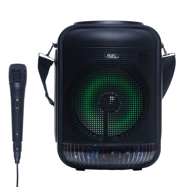 200W Mobile Speaker With BT &amp; Karaoke 6.5