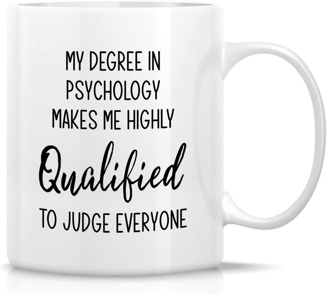 My Degree In Psychology Christmas Birthday Graduation Gift Mug
