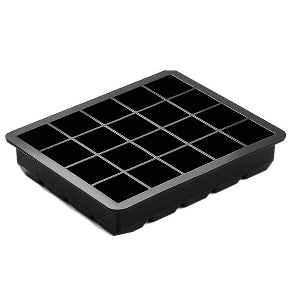 Silicone Ice Cube Trays 1Inch Ice Tray Small Cube 20 Square Mold