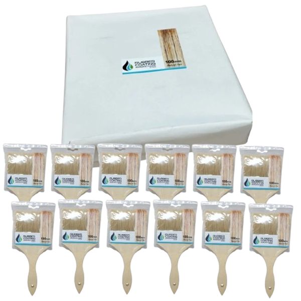 RCM Paint Brush 100mm ( 12 Pack )