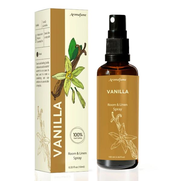 Aromafume Vanilla Natural Room &amp; Linen Spray 100ml