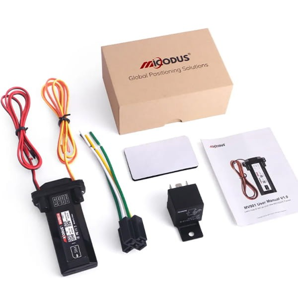 MV901G 4G GPS Vehicle Tracker - Real-Time Tracking &amp; Remote Engine Cut-Off