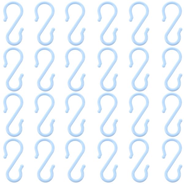 Home Storage S-Shaped Hangers Set of 24(12cm)