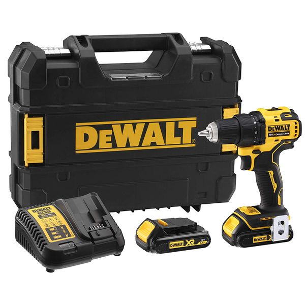 DeWALT 18V Cordless Brushless Ultra-compact Drill Driver with Battery &amp; Kit