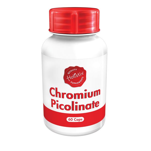 Holistix Chromium Picolinate 200mcg 60 Capsules
