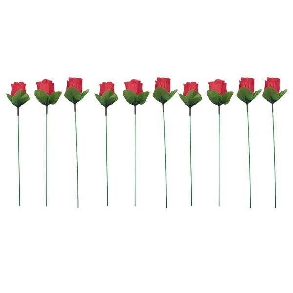 10Pcs Magic Flower Magician Props for Wedding or Valentine'S Day