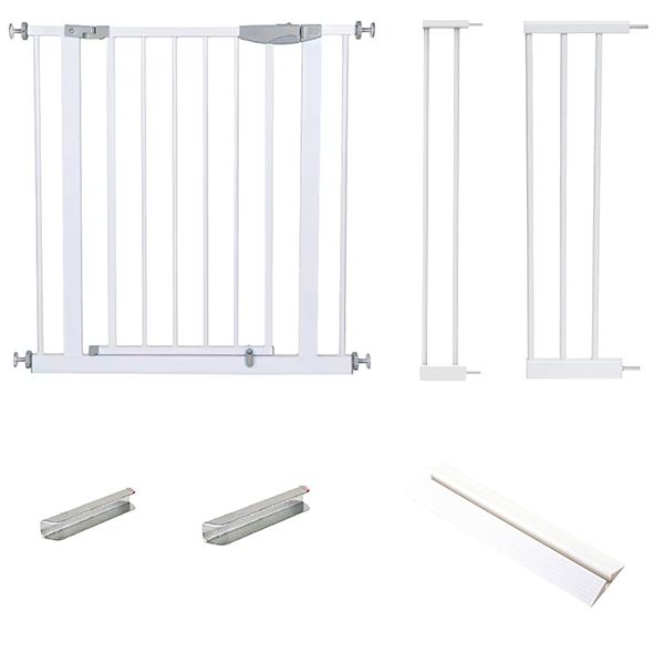 Innolife Baby/Pet Safety Gate with 2 Extensions - Width 75-112cm
