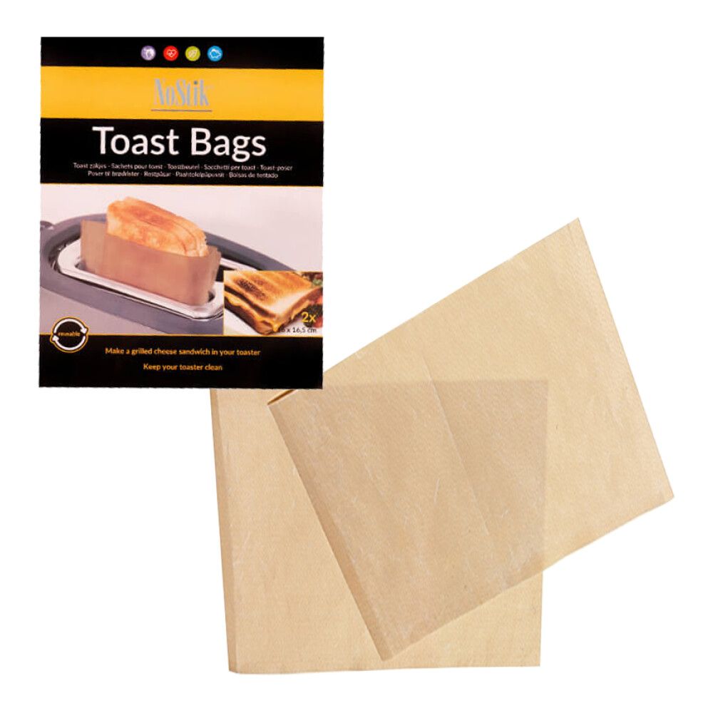 Toast Bag Set of 2 (16 x 16.5 cm) | Shop Today. Get it Tomorrow ...