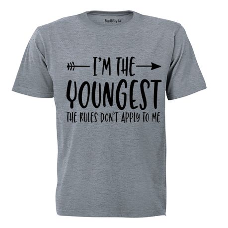 I'm the Youngest Child... - Kids T-Shirt - Grey