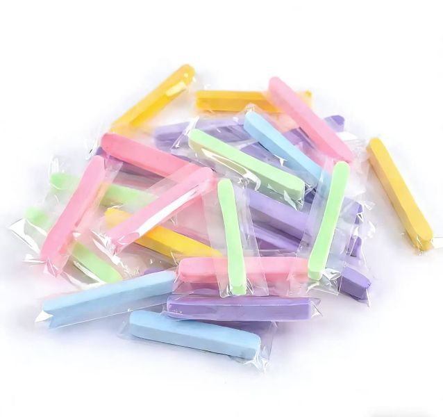 Mixed Color Compressed Facial Sponges - 100 Pack