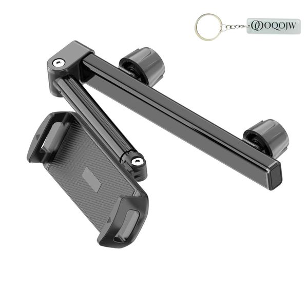 OQOJW Tablet Holder for Car, Extendable &amp; Pivoting Headrest Mount