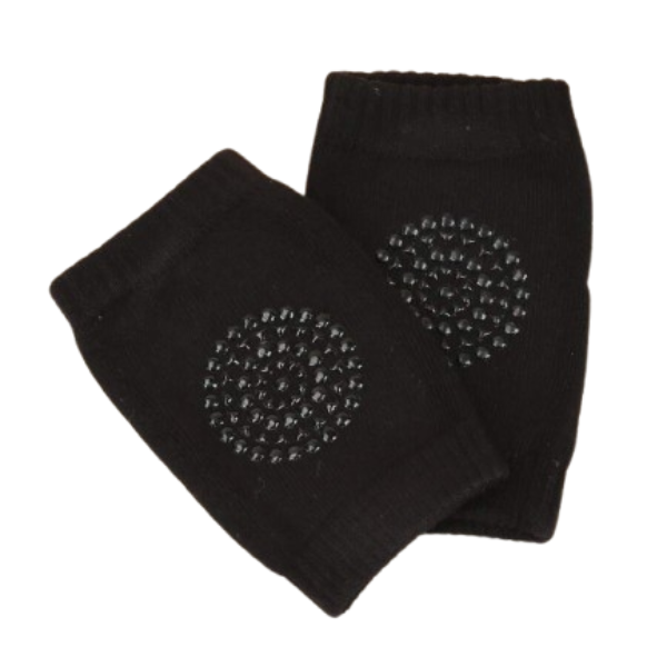 Baby knee protector pad black Ideal for crawling and early walking stages