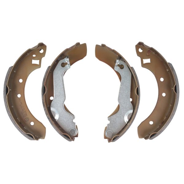 Replacement Brake Shoe Set Compatible with Ford Bantam &amp; Mazda Rustler 1&amp;2