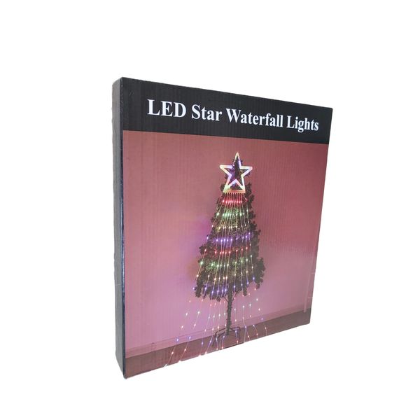 Sparkling Christmas: Big Star with RGB Fairy Lights