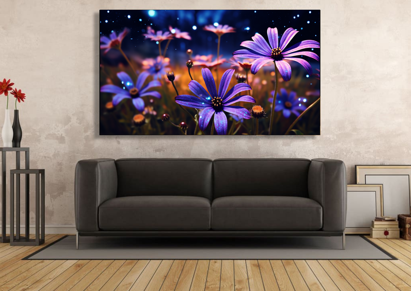 Canvas Wall Art - African Daisy Abstract - IM0323