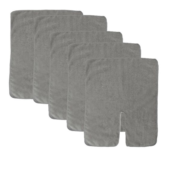 Pack of 5 U-Shaped Esthetician Towels