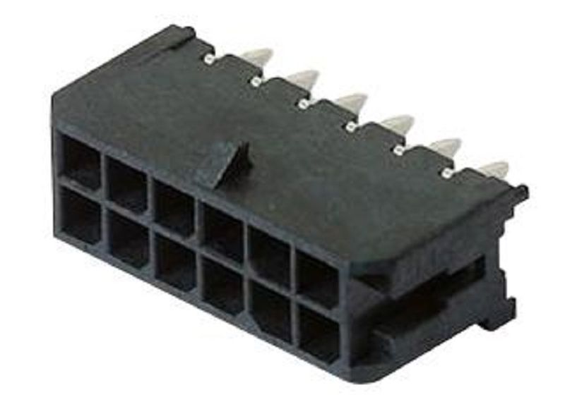 Molex (43045-0618) Pin Header, Power, Wire-to-Board, 3 mm, 2 Rows