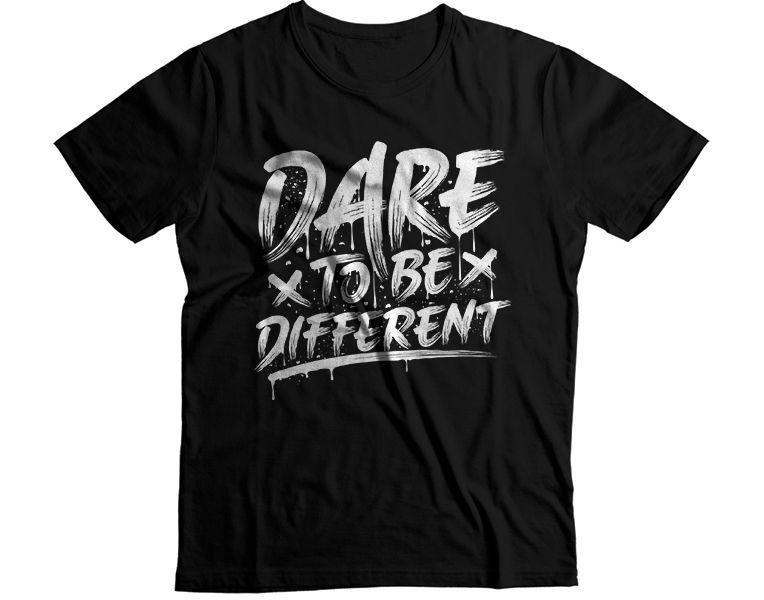 Dare to be Different Graphic T-Shirt