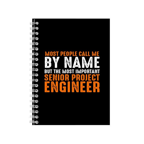 Senior Project Engineer Notebook Engineer Gift Idea A4 Notepad 139