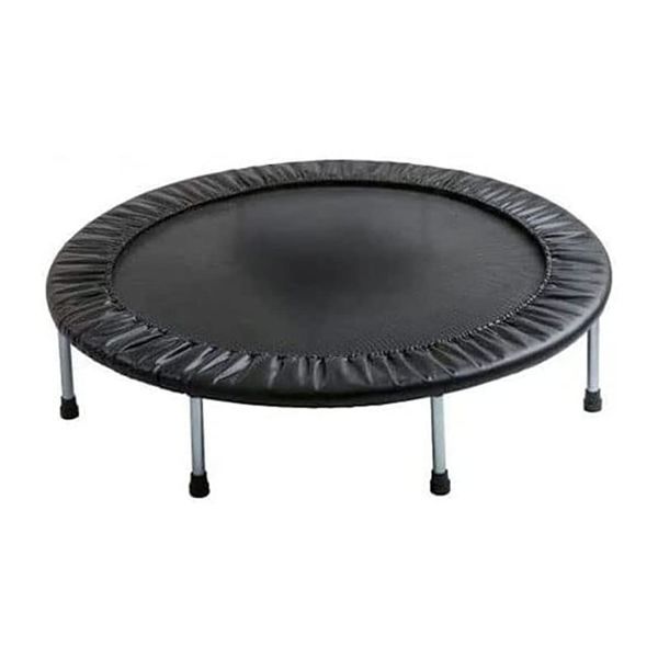 60-inch Mini Trampoline For Adults And Kids With Resistance Band
