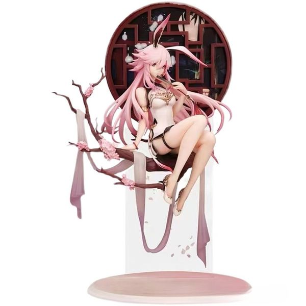 Yae Doll Statue - Yae Sitting on a Plum Blossom Branch