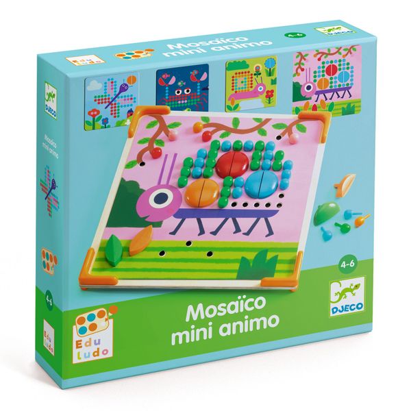 Djeco Sorting Game - Mosaïco Mini Animo
