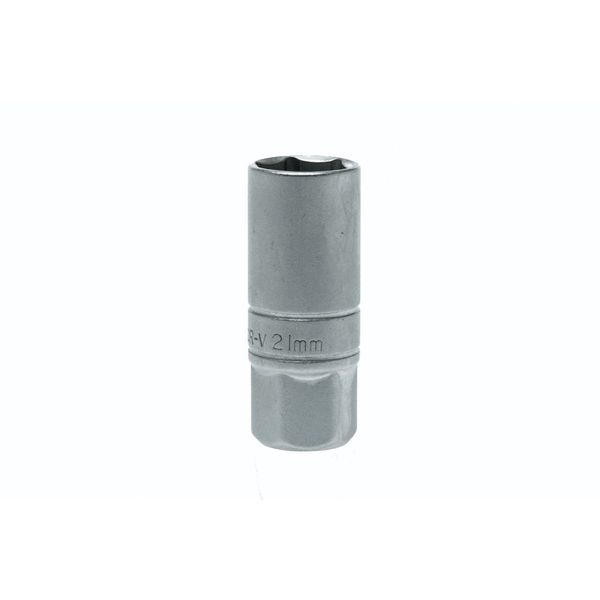 TengTools - 1/2" Drive Spark Plug Socket 21mm - M120046-C