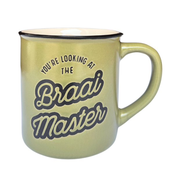Manly Mug - Braai Master - Olive