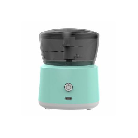 Homeleader Mini Food Chopper Electric Food Processor Baby Food Maker  Cordless Portable Onion Chopper with Handle 250ml Capacity Stainless