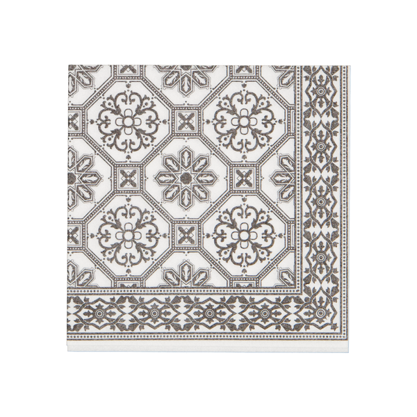 Tavola -Tile Paper Napkin-Pack of 25(Closed:20cm x 20cm/Open:40cm x 40cm)