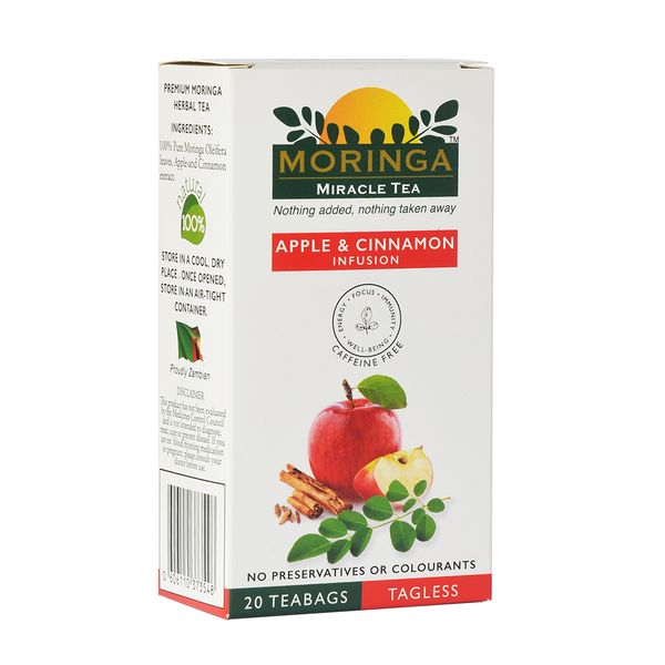 Moringa Tea - Apple &amp; Cinnamon Infusion