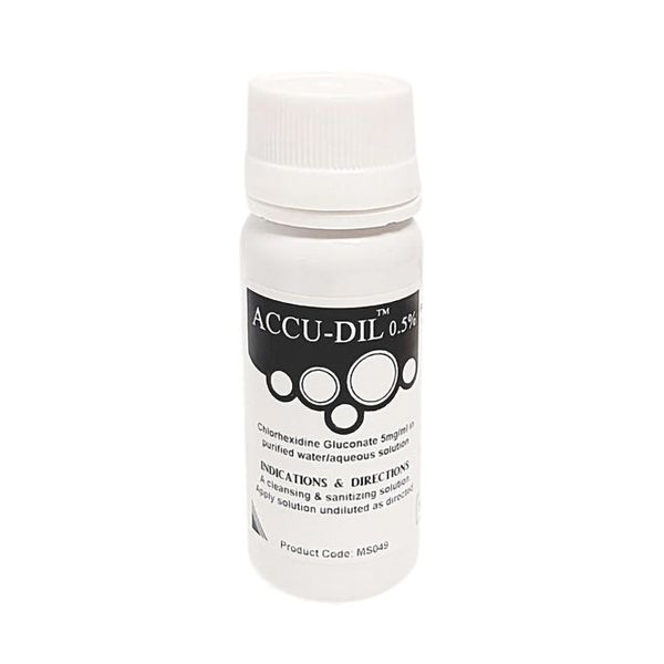Accu-Dil 0.5% Cleaning Solution 50ml x4