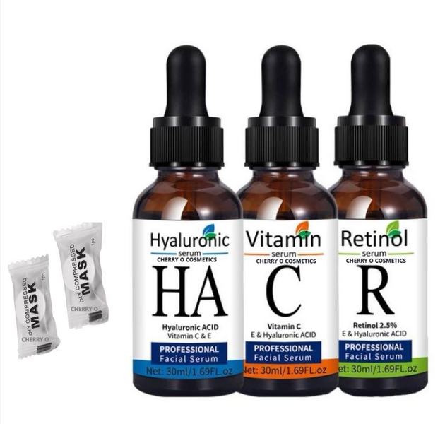 Vitamin C, Hyaluronic Acid &amp; Retinol &amp; DIY Face Masks