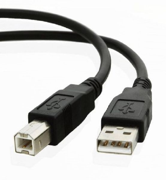 ZATECH USB 2.0 AM-BM Printer Cable 1.5 Meter - Black
