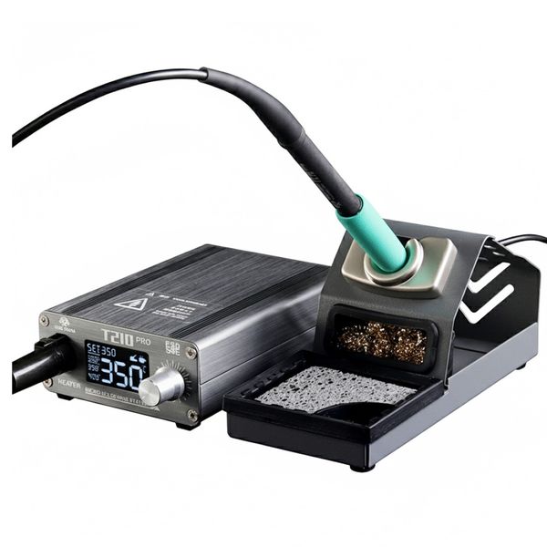 OSS Team T210 Pro Soldering Iron Station, 2S Rapid Heating, 75W