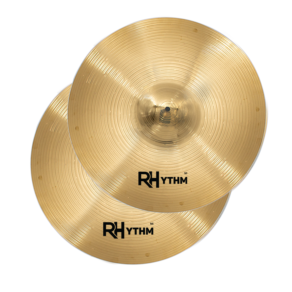 Rhythm MI 14''Hihat Practice Cymbal Pair