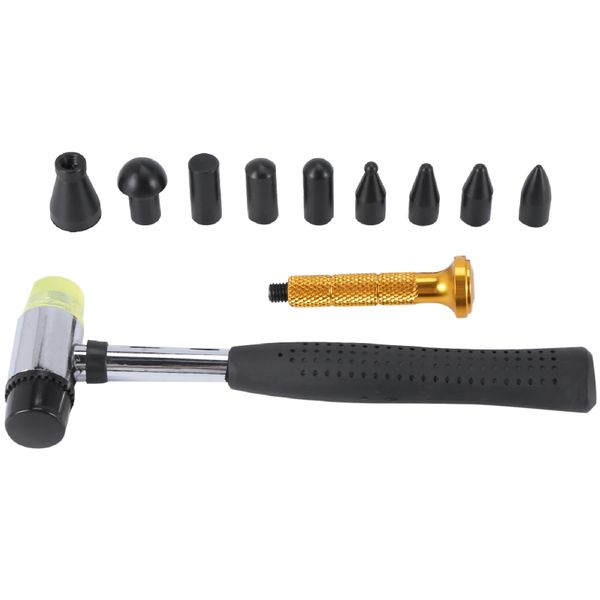 Car Body Paintless Dent Repair Tools with Knock Down Head Tap Tools
