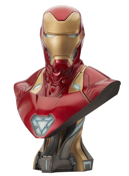 Marvel 3D Avengers Endgame Iron Man MK50 1/2 Scale Bust