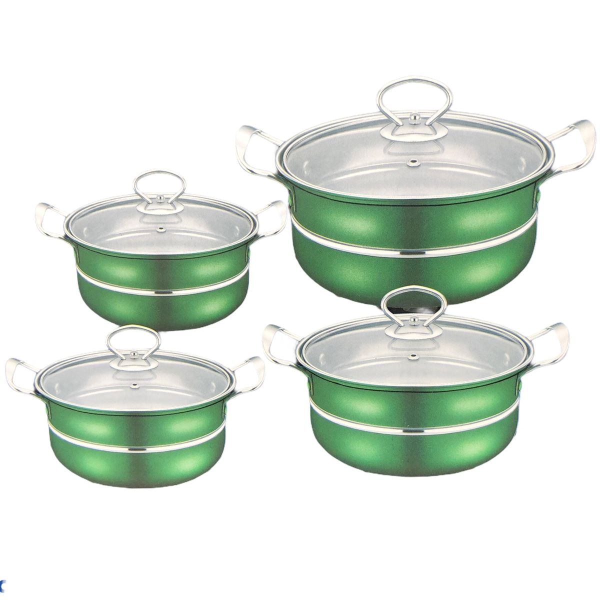 Condere Home 8 Piece Colourful Cookware Set Pot Set Buy Online in