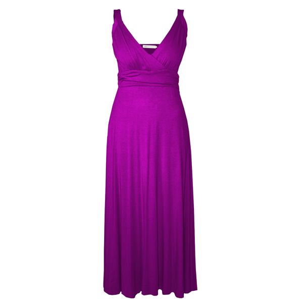 Nucleus Best Maxi Dress in Cerise Pink