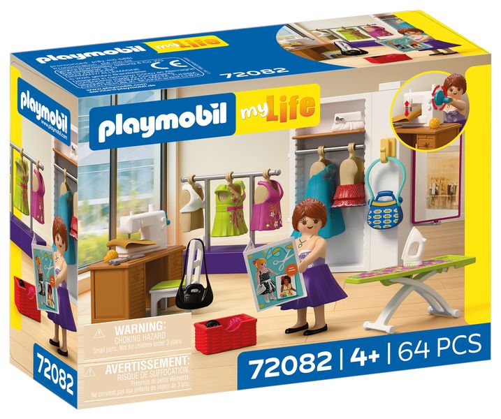 Playmobil My Life - Creative Fashion Designer (64 Pieces)