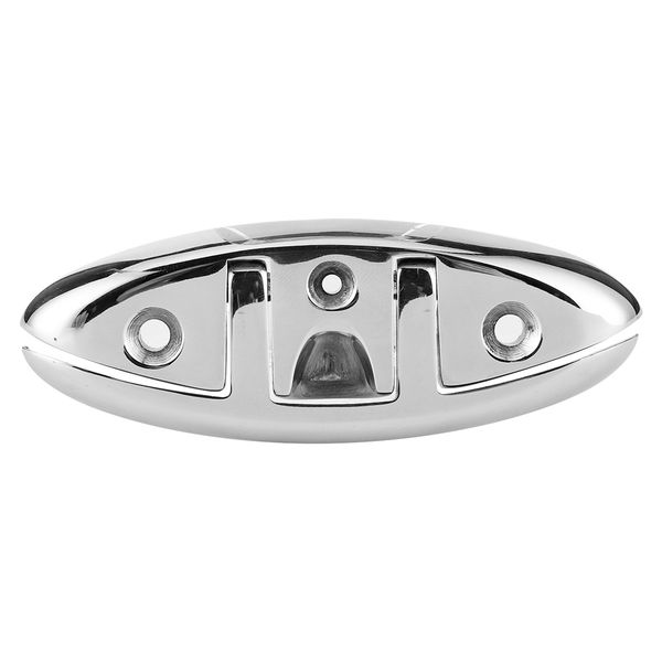 5in Folding Flip Up Cleat 316 Stainless Steel Marine Accessory