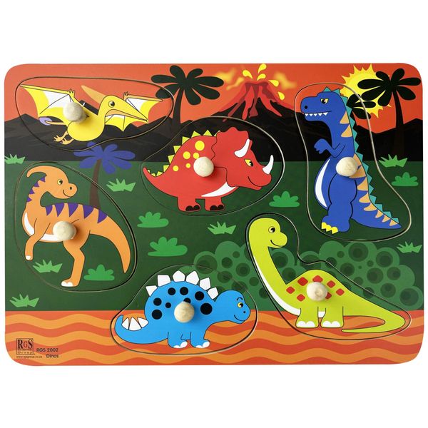 RGS Group Dino Peg Puzzle