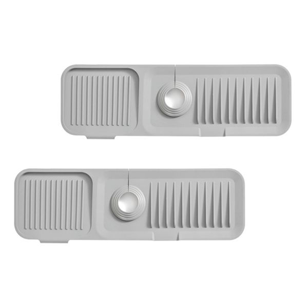 Silicone Drain Mat/Faucet Kitchen Countertop Sink Drain Mat - 61cm