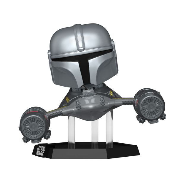 Funko Pop! Rides: Star Wars - The Mandalorian In N-1 Starfighter With R5-D4