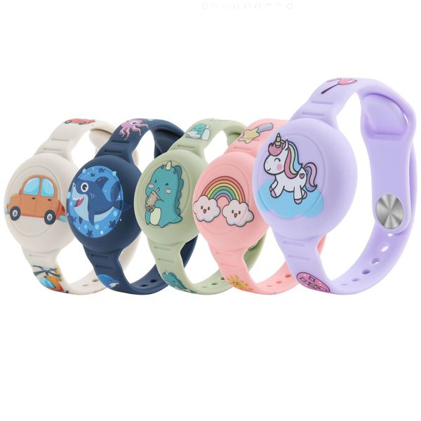 Kids Waterproof Bracelet Soft Silicone Wristband Case Cover