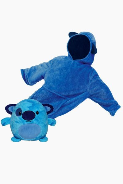 Kids Oversized Plush Animal Hoodie Blanket - Ultra Soft Wearable Toy