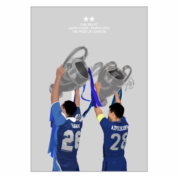 Chelsea Pride of London Poster - A1