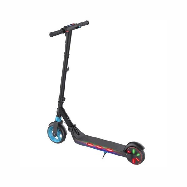 Kids Foldable Electric Scooter, 130W, with RGB LED Lighting
